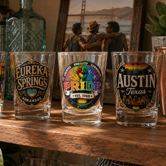 Verre A Shot Fierté est. 1969