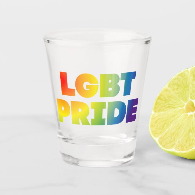 VERRE A SHOT FIERTÉ LGBT (Devant)