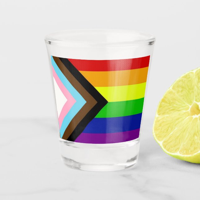 Verre A Shot Fierté LGBTQ+ (Devant)