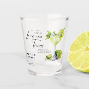 Verre A Shot Fiesta Margarita Couples Douche