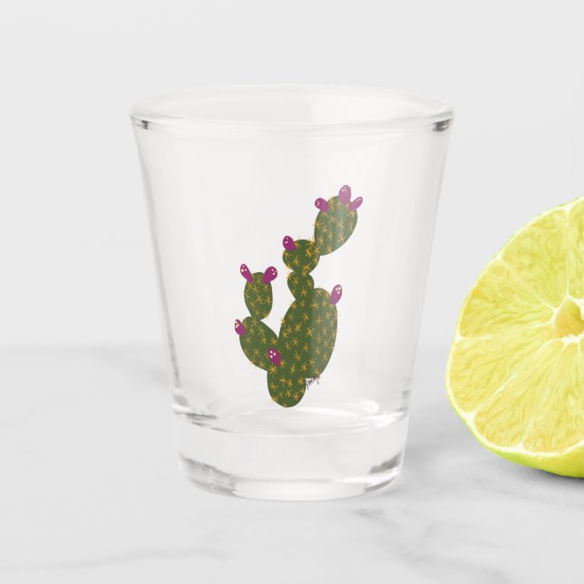Verre A Shot Figuier de barbarie (Devant)