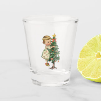 Verre A Shot Fille de Noël