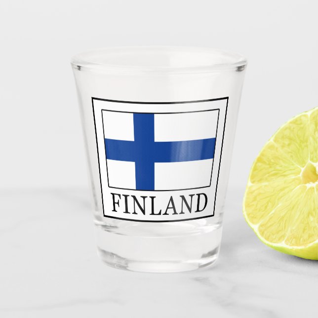 Verre A Shot Finlande (Devant)