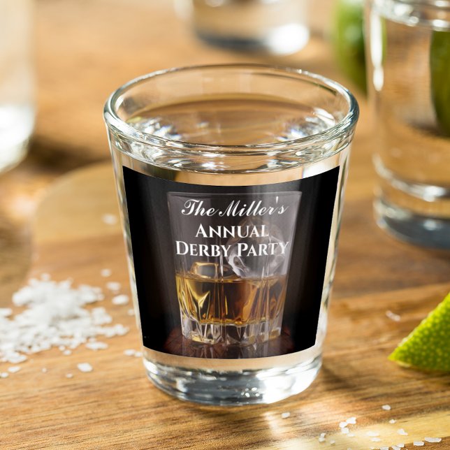 Verre A Shot Flèche à whisky personnalisée Derby (Créateur téléchargé)