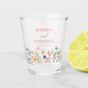 Verre A Shot Fleur sauvage Fleur Fleur Flore Jardin Mariage