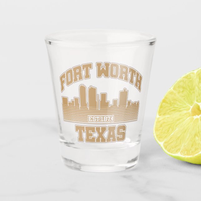 Verre A Shot Fort Worth, Texas (Devant)