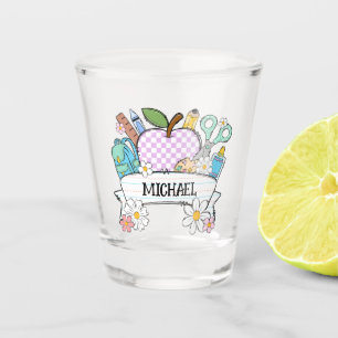 Verre A Shot Fournitures de retour à l'école personnalisées ave