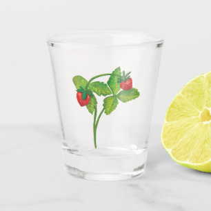Verre A Shot Fragaria vesca fraise sauvage du bois