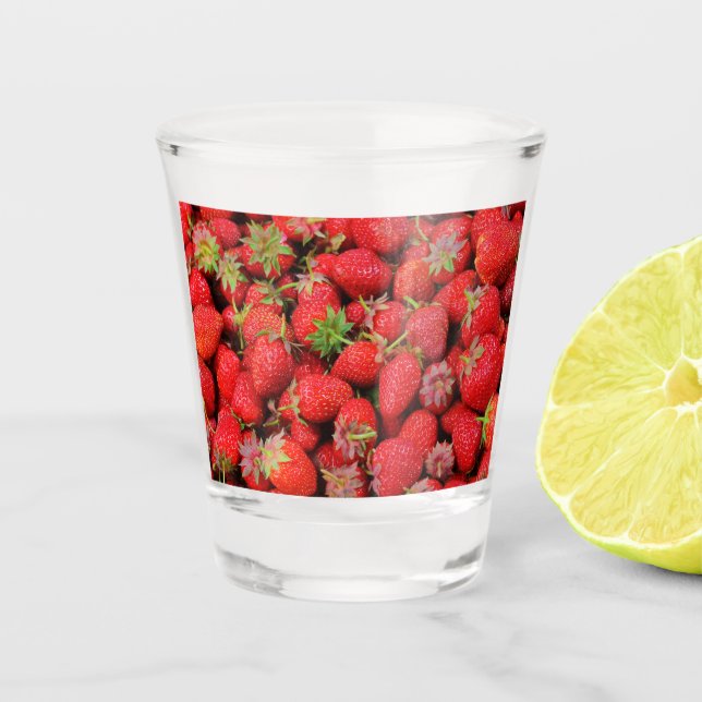Verre A Shot Fraises (Devant)