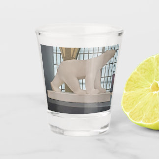 Verre A Shot François Pompon's Polar Bear Souvenir