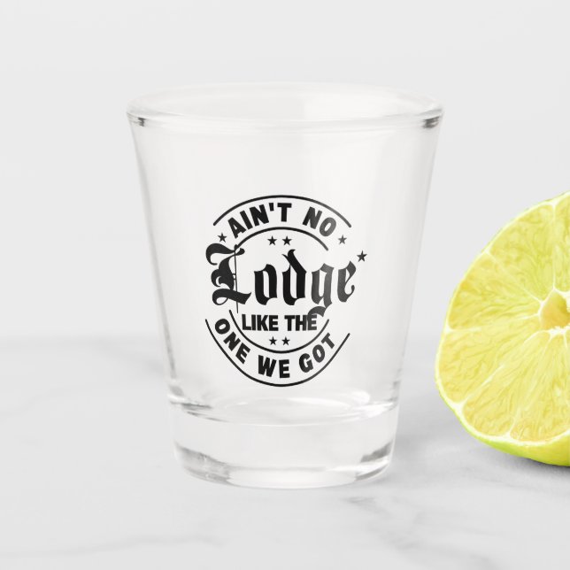 Verre A Shot Freemason (Devant)