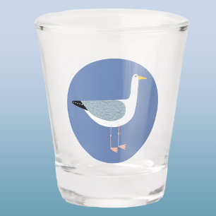 Verre A Shot Fun Seagull