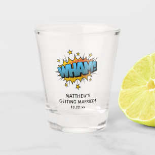 Verre A Shot Funny Wham Bachelor Party Mariage Faveur