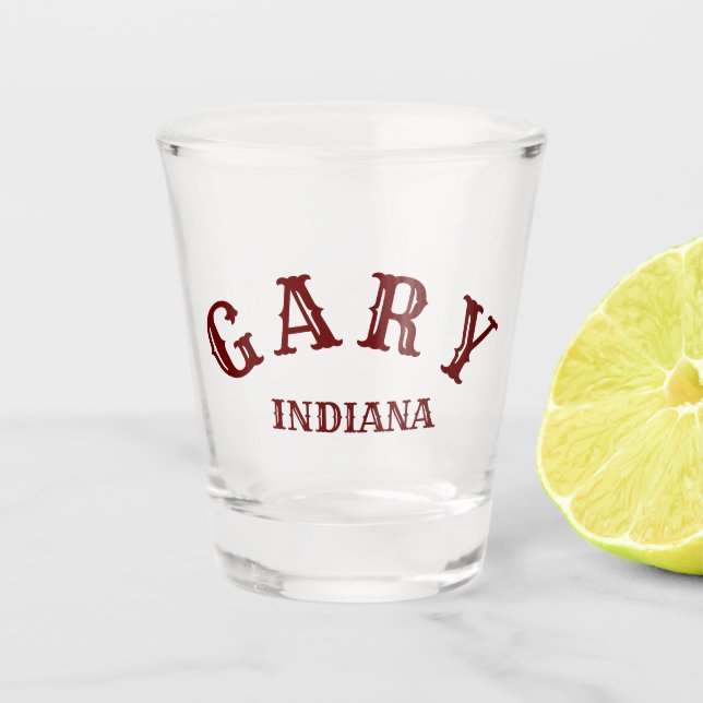 Verre A Shot Gary, Indiana (Devant)