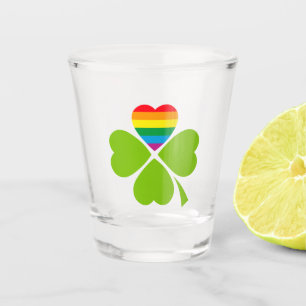 Verre A Shot Gay Lucky Clover