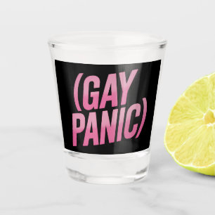 Verre A Shot Gay Panic Gay LGBTQ - Fierté de la protestation