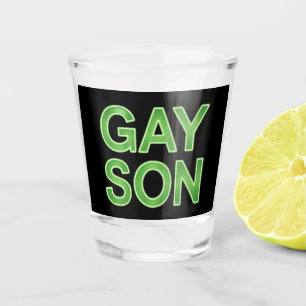 Verre A Shot Gay Son Funny LGBTQ Pride