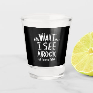 Verre A Shot Géologie - Je Vois Un Rocher