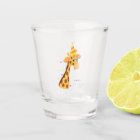 Giraffe Anniversaire Cute Shot Glass Cadeaux