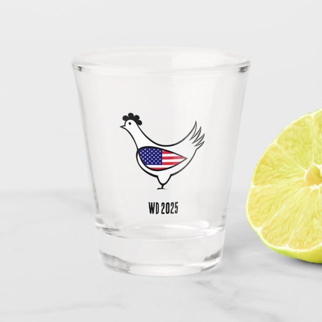 Verre A Shot glass (Devant)