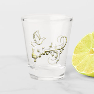 Verre A Shot Gold Dove