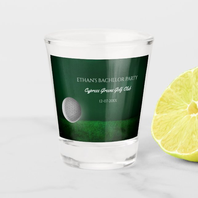 Verre A Shot Golf Bachelor Party - Golf party - Golf (Devant)