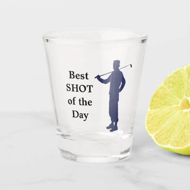 Verre A Shot Golfeur à tir (Devant)