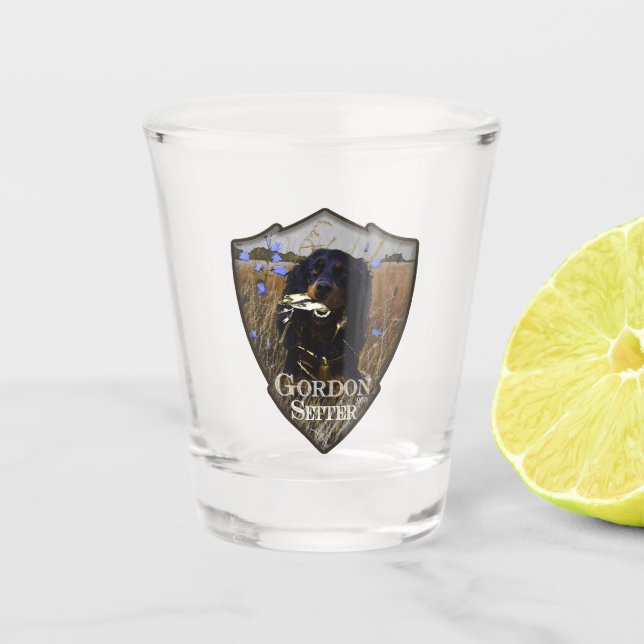 Verre A Shot Gordon Setter (Devant)