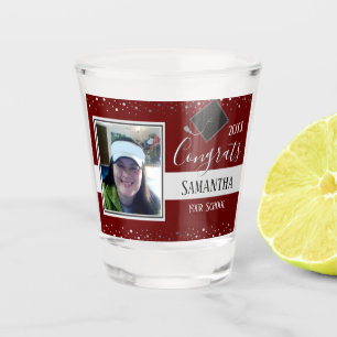 Verre A Shot Graduations - Expérience Photo Confetti Vin