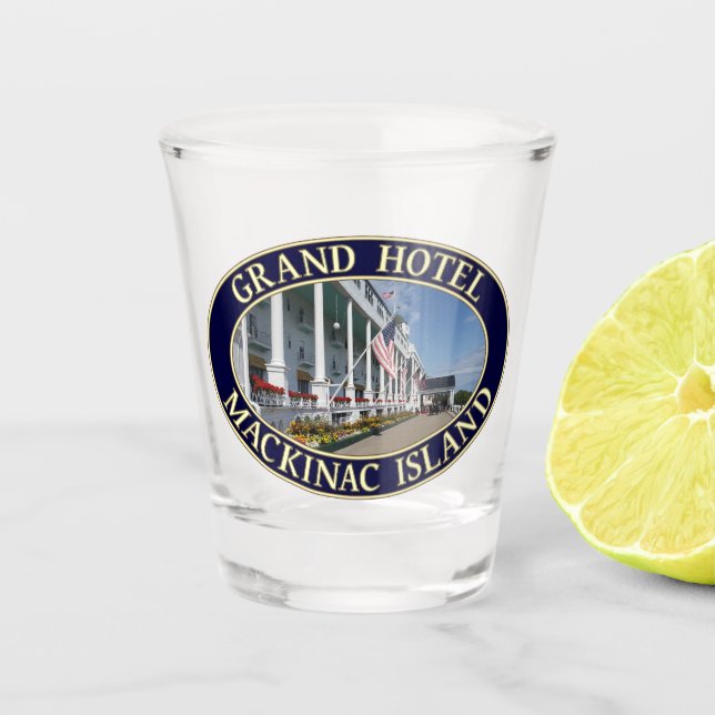 Verre A Shot Grand Hotel Mackinac Island, Michigan (Devant)