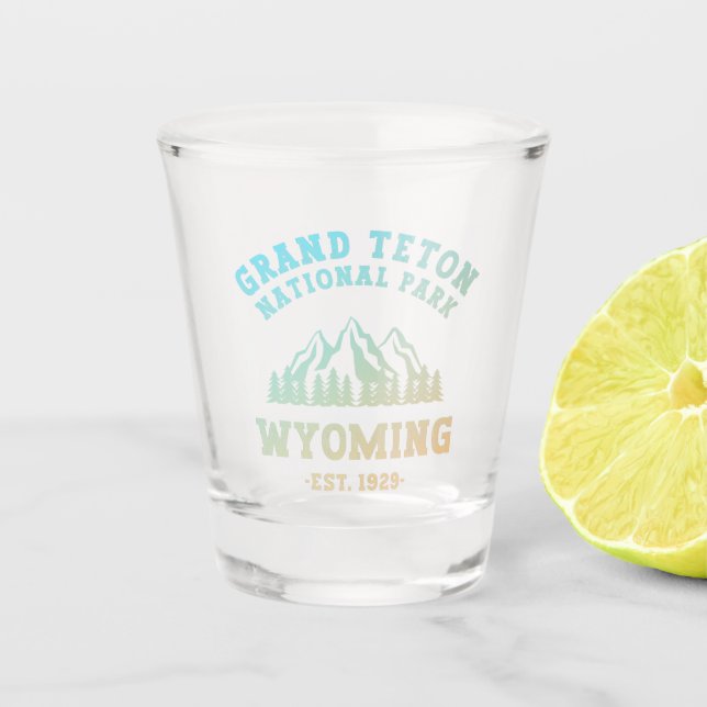 Verre A Shot Grand Teton National Park Wyoming USA (Devant)