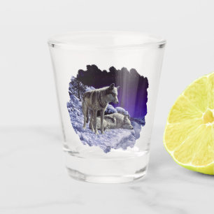 Verre A Shot Gray Wolves