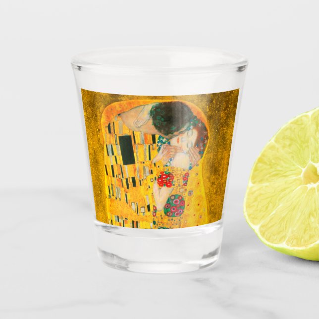 Verre A Shot Gustav Klimt Le Baiser (Devant)