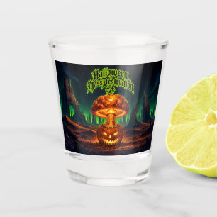 Verre A Shot Halloween de destruction massive Citrouille radioa