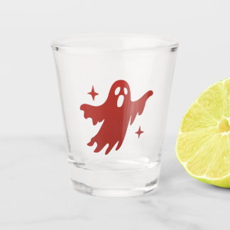 Verre A Shot Halloween fantôme