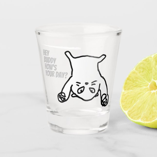 Verre A Shot happy time Glass (Devant)