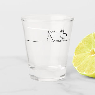 Verre A Shot happy time Glass