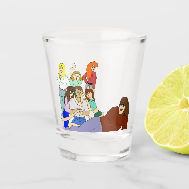 Verre A Shot Harem (Devant)