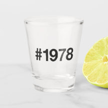 Hashtag 1978 47 Anniversaire