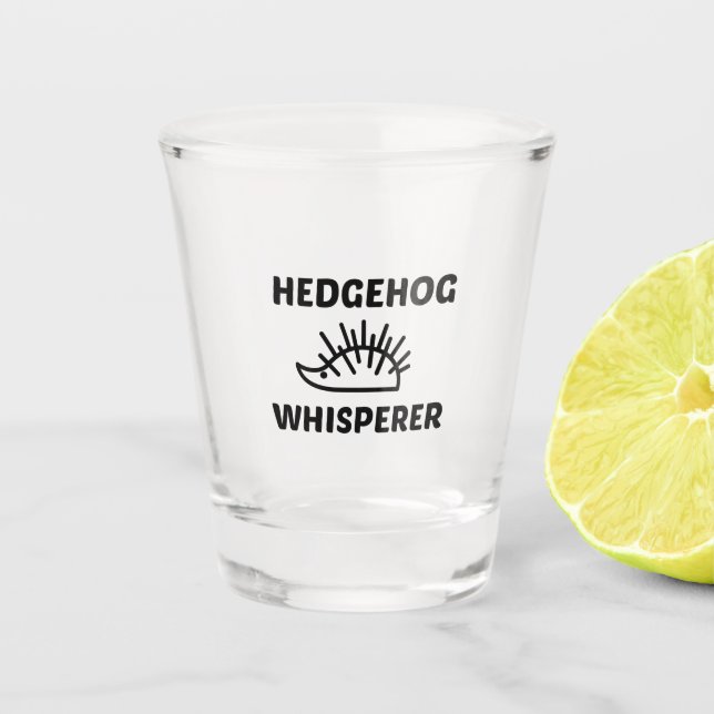 VERRE A SHOT HEDGEHOG WHISPERER (Devant)