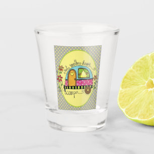VERRE A SHOT ***HEUREUX CAMPER***