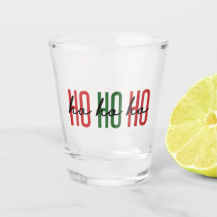 Verre A Shot Ho Ho Ho Noël Saison Famille Cadeaux de Noël