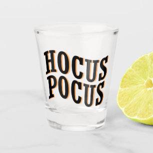Verre A Shot Hocus Pocus Éffrayante Mignonne sorcières Hallowee