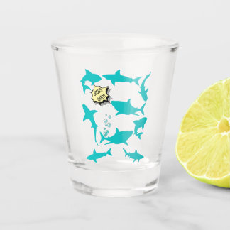 Verre A Shot Humour dramatique Shark Fart