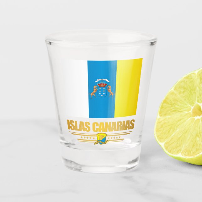 Verre A Shot Îles Canaries (Devant)
