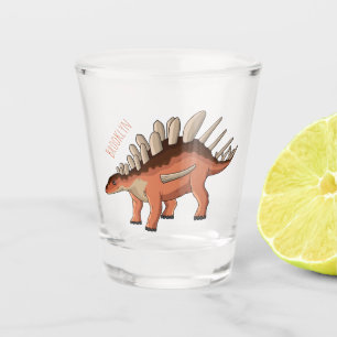 Verre A Shot Illustration de Kentrosaurus