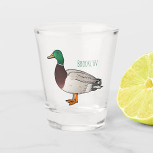 Verre A Shot Illustration du canard de Majard