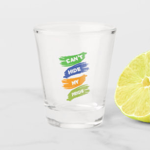 Verre A Shot Impossible de masquer ma fierté LGBTQ GAY PRID