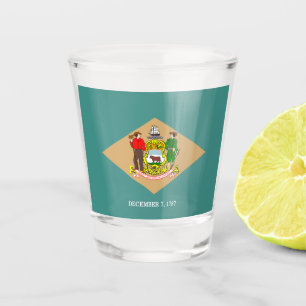 Verre A Shot Indicateur du Delaware  