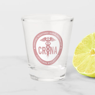 Verre A Shot Infirmière anesthésiste certifiée CRNA personnalis